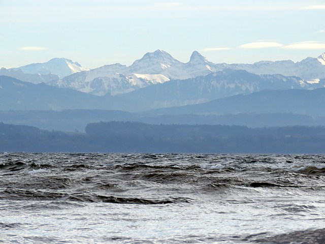 Lac et horizon