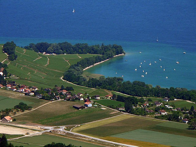 La Pointe du Grain vue de la Roche Devant