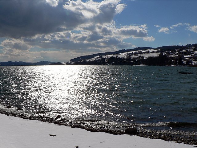 La plage de Saint-Aubin