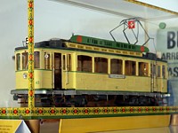Maquette du tram 5 de Boudry, Claude Gentizon