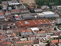 Le Centre des Entilles vu d'avion