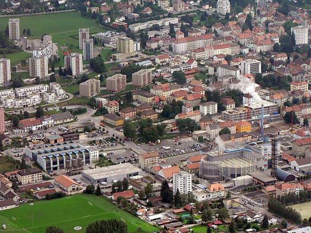 La Chaux-de-Fonds, l'est de la ville