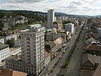 Avenue Léopold-Robert à La Chaux-de-Fonds