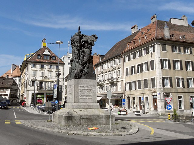 Place de l'Htel-de-ville de La Chaux-de-Fonds