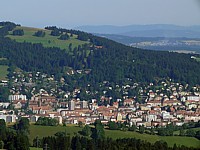 La Chaux-de-Fonds et Pouillerel