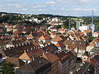 Rues rectilignes de La Chaux-de-Fonds