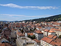 La Chaux-de-Fonds, vue sur l'ouest