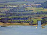 La réserve du Bas-Lac depuis Chaumont
