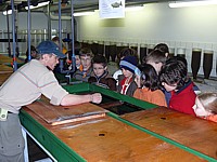 Visite de la pisciculture de Colombier