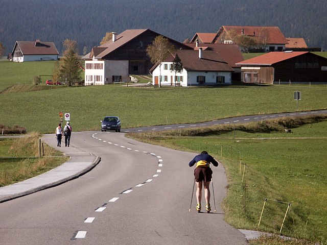 Ski de fond aux Taillres