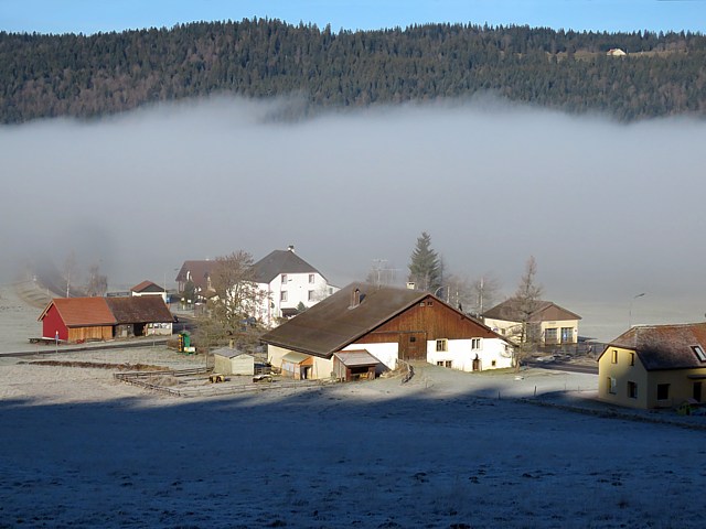 Les Petits-Ponts en hiver