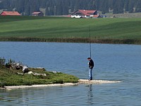 Pêche au lac des Taillères