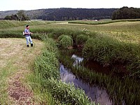 Pêche dans le Bied