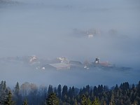 Le Joratel dans la brume