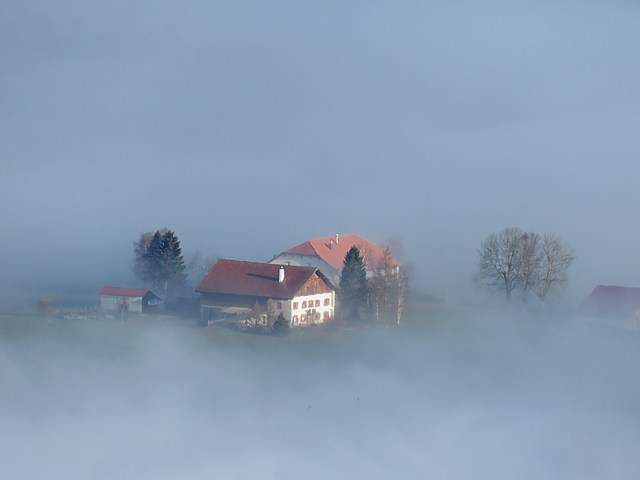 Le Joratel dans la brume