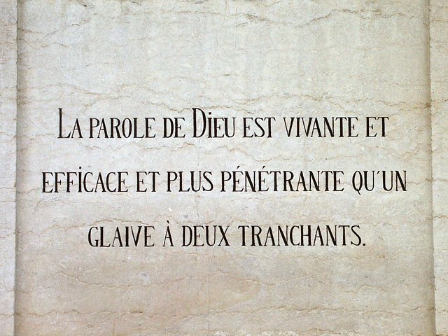 La parole vivante