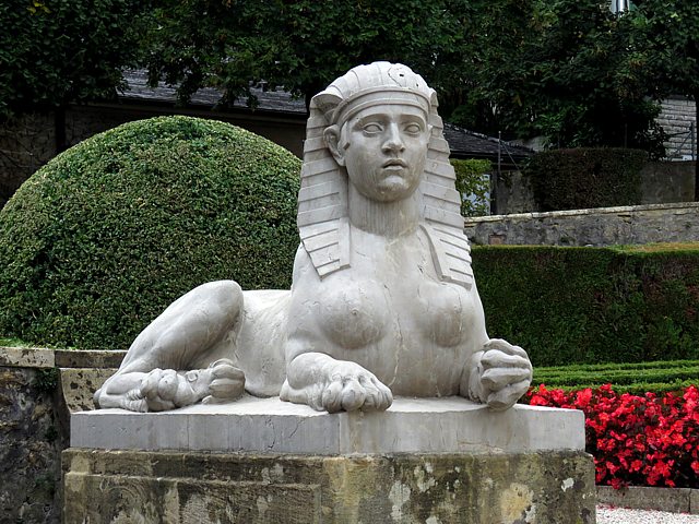 Sphinx du  palais du Peyrou