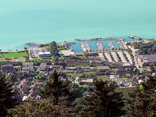 De Chaumont, le port d'Hauterive