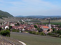 Cressier vu d'ouest
