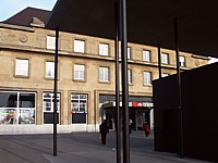 La gare de Neuchâtel