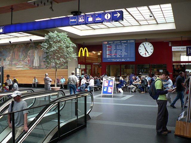 Hall de la gare de Neuchtel