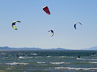 Kitesurf à Saint-Blaise