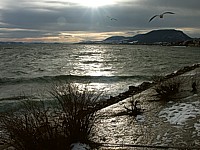 Le lac en hiver