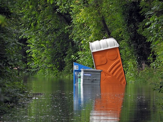 Inondation au Landeron