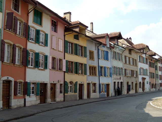Le Landeron - les vieilles maisons