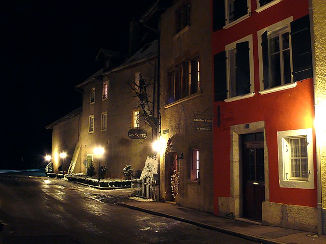 Les dernires vieilles demeures du Landeron