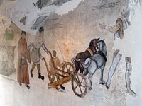 Fresque au musée