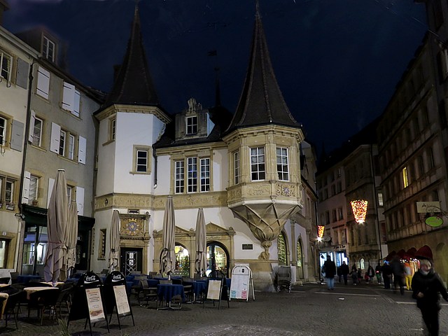 La maison des Halles à Neuchâtel