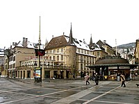 La place Pury de Neuchtel