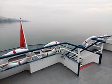 sur le lac de Neuchâtel