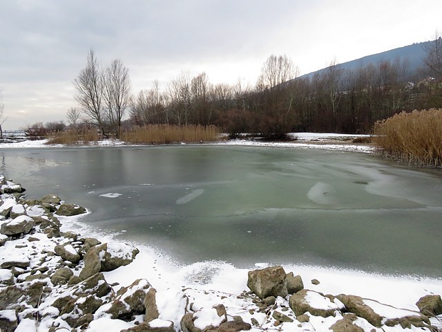 Lac gel  Saint-Blaise
