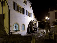 La roue du moulin de Saint-Blaise