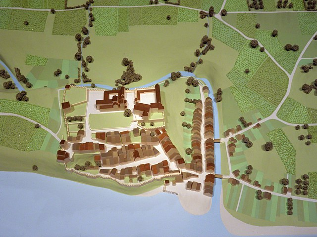 Vieille ville de Neuchtel vers 1250