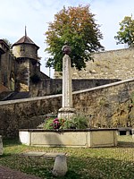 Neuchâtel, fontaine Louis XV