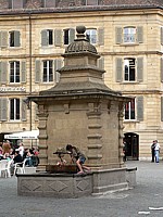 Puits des Halles à Neuchâtel