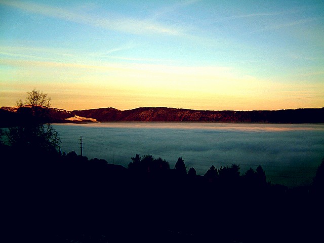 Mer de brouillard
