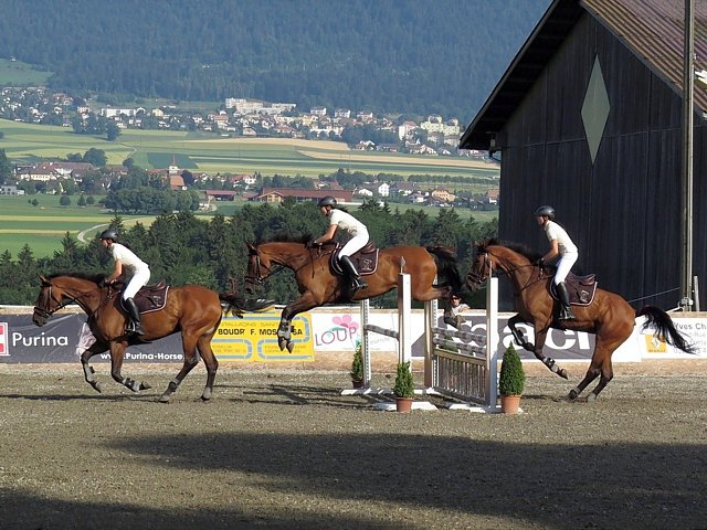 Concours hippique de Fenin