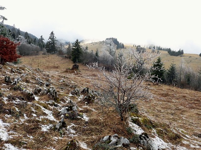 Mont d'Amin en hiver