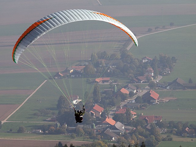 Parapente, vol en biplace