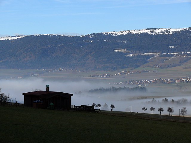 Sur le flan nord du Val-de-Ruz