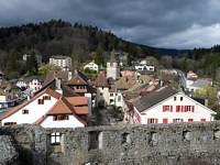 Valangin vu du château