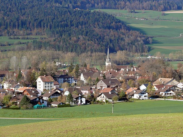 Môtiers dans la vallée