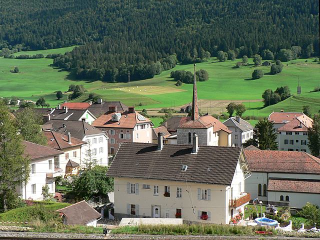 Le village de Travers