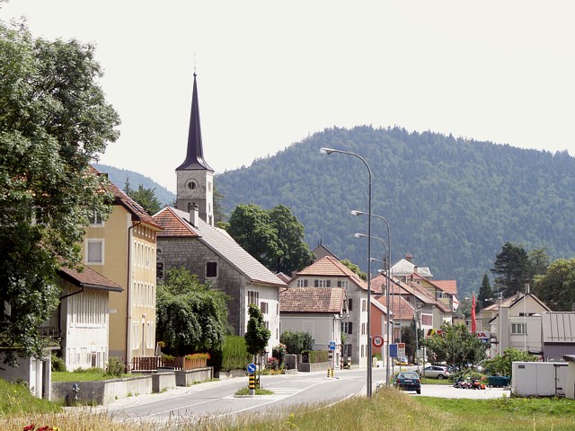 Le village de Travers